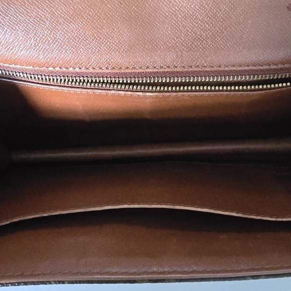 Louis Vuitton LV Pochette Dame GM Brown Monogram Clutch - Picture 10 of 14